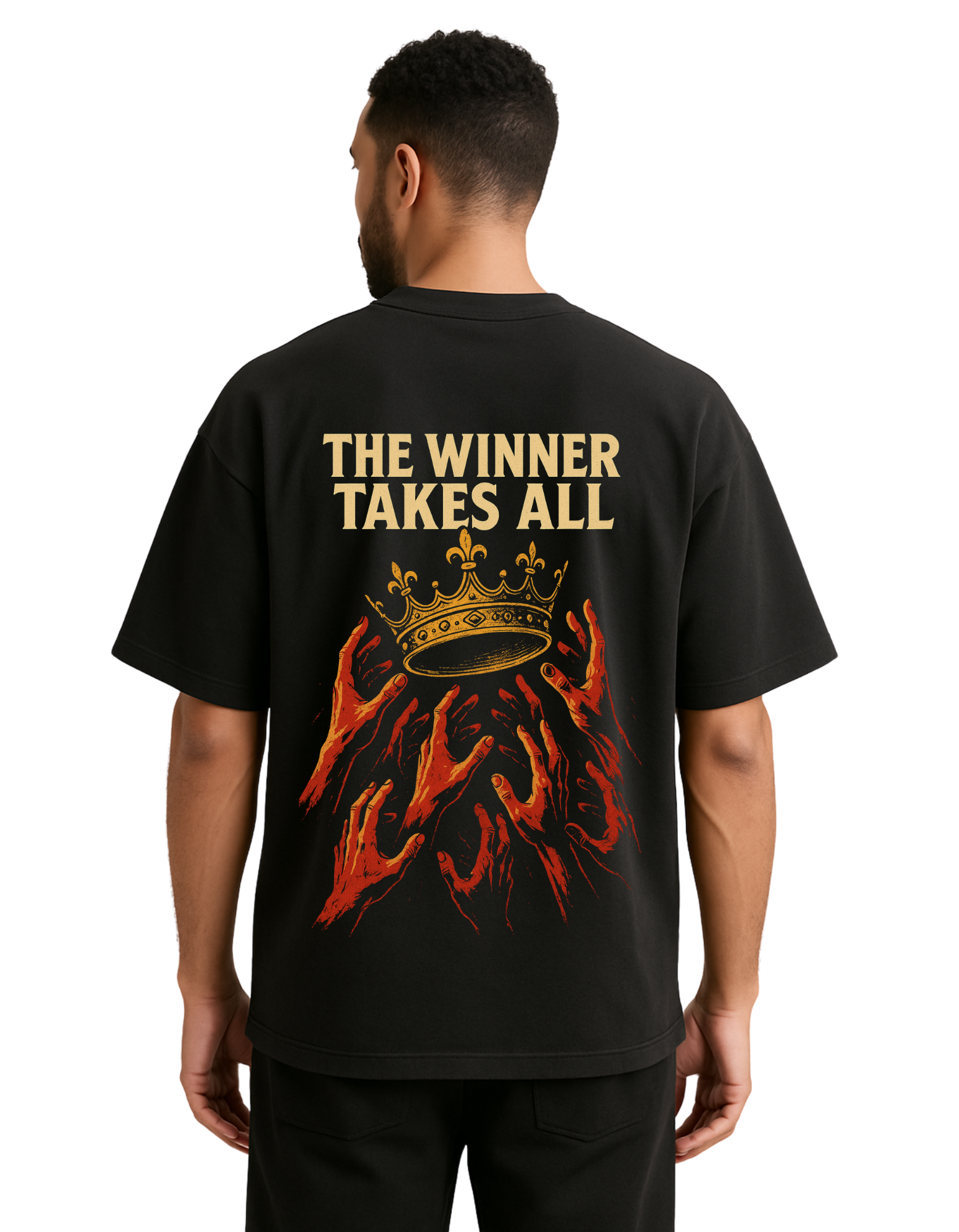 🏆 WINNER TAKES ALL – Oversized Tee