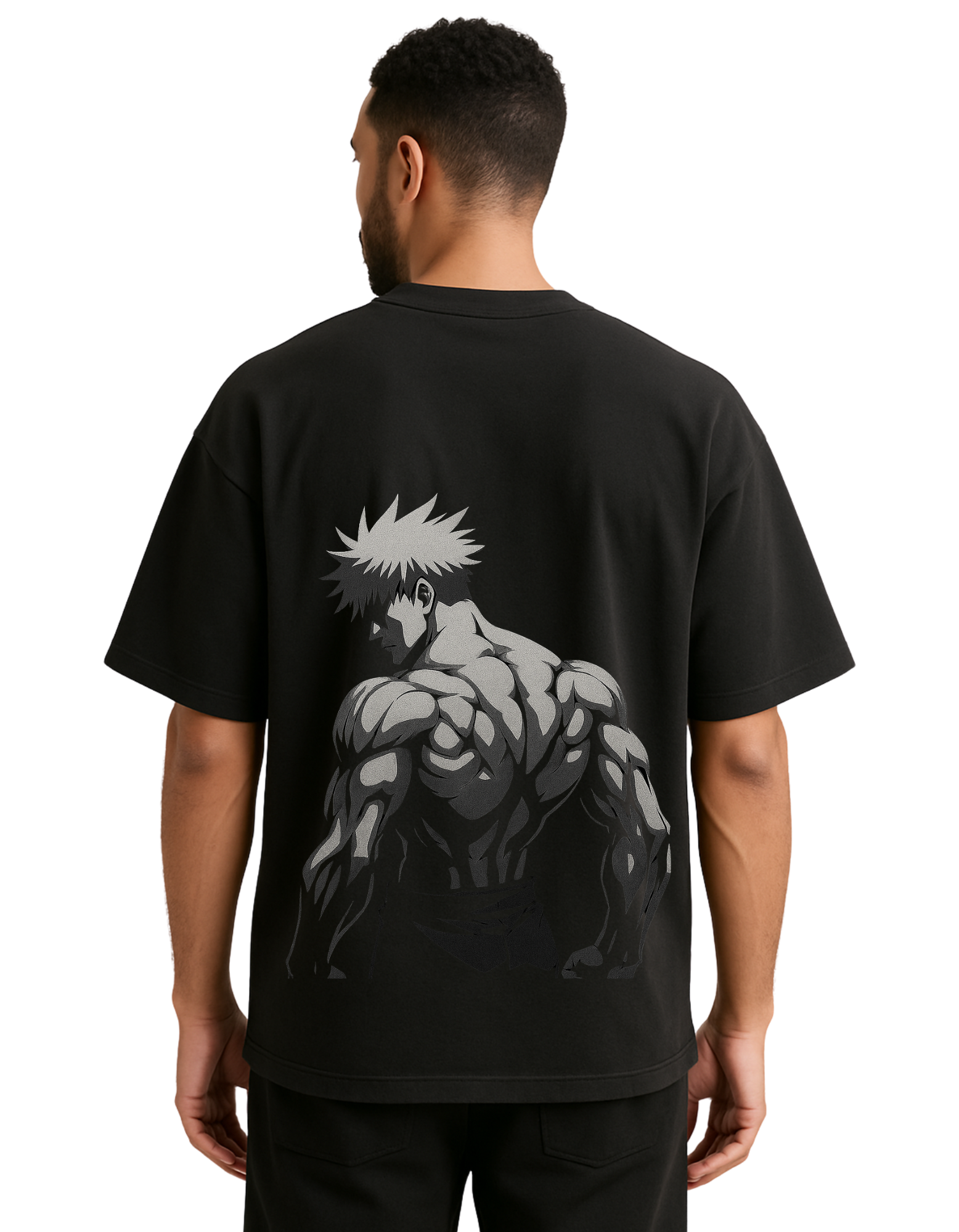🦾 REAL HERO NEVER QUIT – Oversized Tee